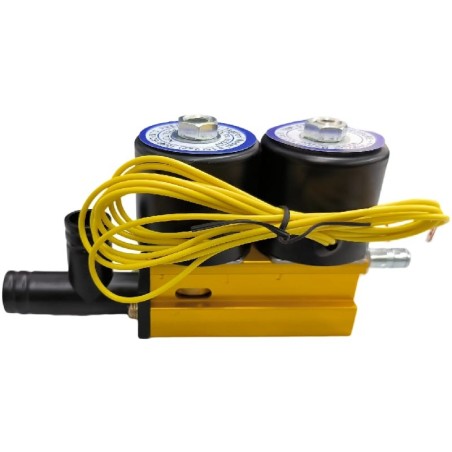 Double solenoid valve DZ-400 DZ-500 24V Stems of 14mm Ø15(2X2) - Stem 13mm Ø6(2x3) WT Pneumatic Haibing Packing