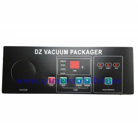 Carátula envasadora vacío DZ-400 DZ-500