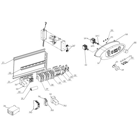 Bouchon de panneau lave-vaisselle Ozti Ø10 6262.00006.02