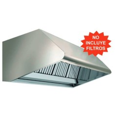 Campana Classic Snack 1500x815x665mm com Turbina