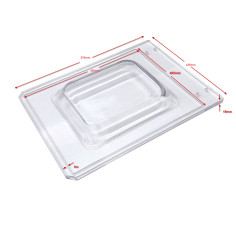 Campana mecanizada sem acessórios DZ-350 570x435x19mm Eutron