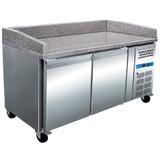 Mesa refrigerada para preparação de pizzas PZ-2600TN 2 portas