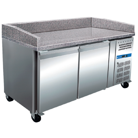 Mesa refrigerada para preparação de pizzas PZ-2600TN 2 portas