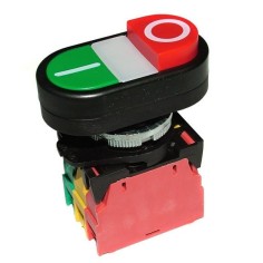 Interrupteur Rouge/Vert Marche/Arrêt avec lumière 401357