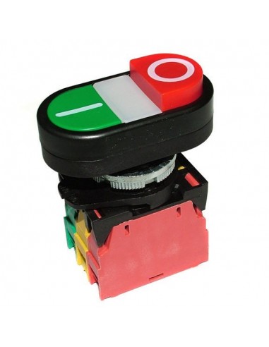 Interruptor Rojo/Verde Marcha/Paro con luz 401357