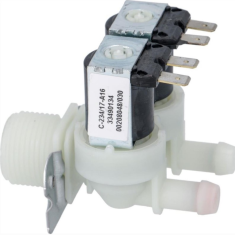 2-Way Solenoid Valve 230V Horizontal 180º 33490134