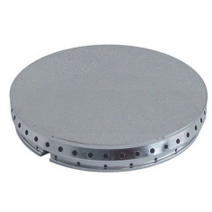 burner cover 4.5kW ø ext. 104mm support ø 98mm chrome 117453 104315