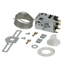 Termostato faixa de trabalho -25 a +2°C capilar 1300mm tipo DANFOSS 390552 tipo 077B0814