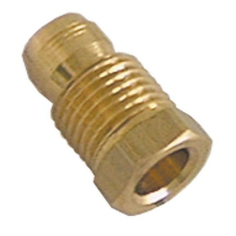 Racor bicono para tuboø 6mm L 17 mm M10x1 UE 1 pzs  100905 U134323