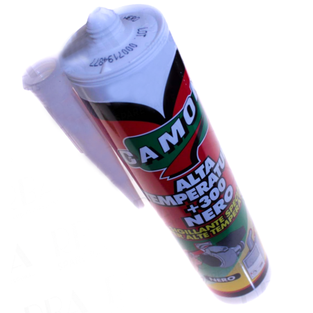 Silicone Negra Alta Temperatura 280ml 300°C