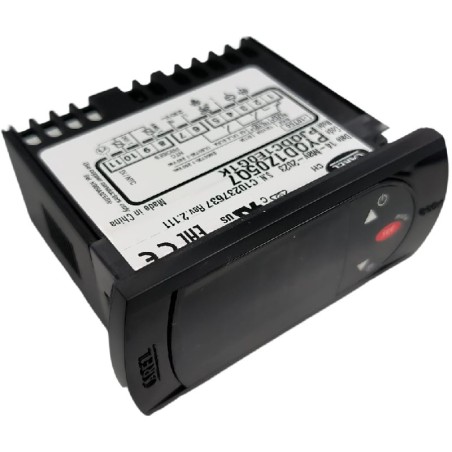 Termostato Digital Carel PYQD1Z05Q7 PJQDC1EDG1K 230V 12A Sondas NTC
