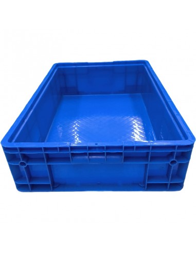 Contenedor Plástico Azul 600x400x150mm BD600