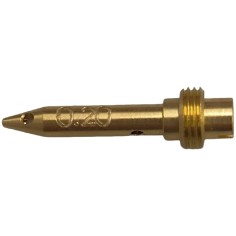 Buse de brûleur pilote gaz liquéfié code 20 perçage ø 0,2mm UE 1 pcs buse ø 0,2mm 100245