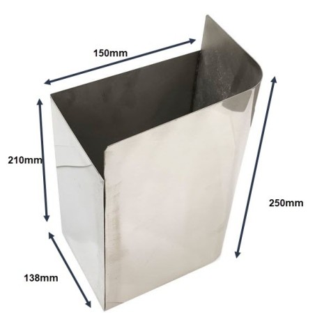 Seau à déchets en inox gauche presse-agrumes Z-11 Détail 23