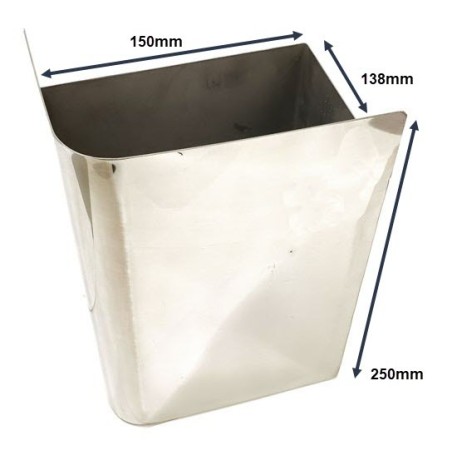 Stainless Steel Waste Bucket Right Orange Juicer Z-11 Breakdown 24