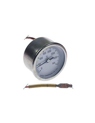 termómetro montaje ø 52mm T máx 350°C margen de medición de 0 a