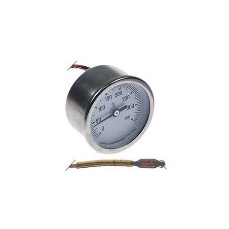 termómetro montaje ø 52mm T máx 350°C margen de medición de 0 a