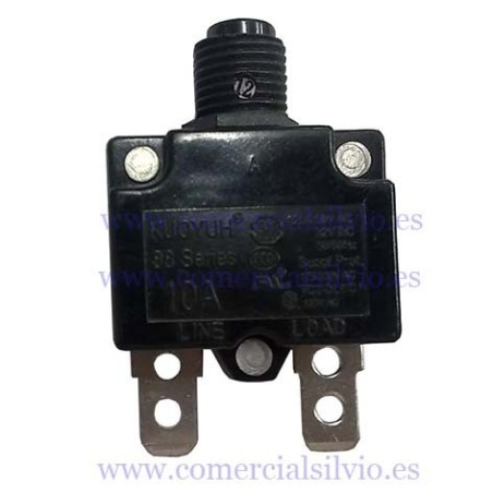 Disjuntor Interruptor de sobrecarga 10A Amassadoras M10