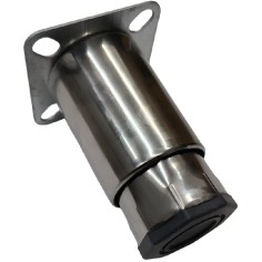 Pied réglable base 86x86mm hauteur 125 à 165mm perceuses Ø12mm