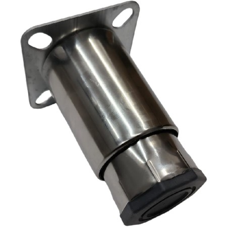 Pata Regulable Base 86x86mm Altura 125 a 165mm taladros Ø12mm