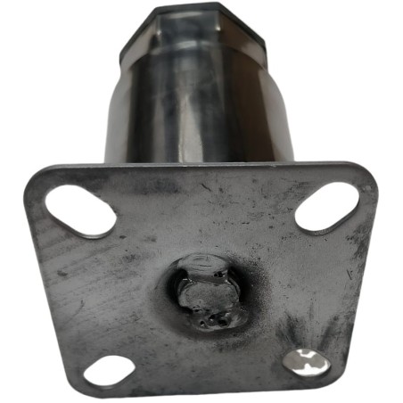 Pata Regulable Base 86x86mm Altura 125 a 165mm taladros Ø12mm