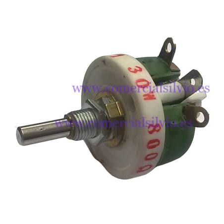 Potenciometro BC1 30W 800 Ohmio TT300 Tostador BC1-30W-800R