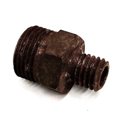 Mertik threaded union M10 thread pitch 1.5 - 3/8" BSP Whitworth L26mm