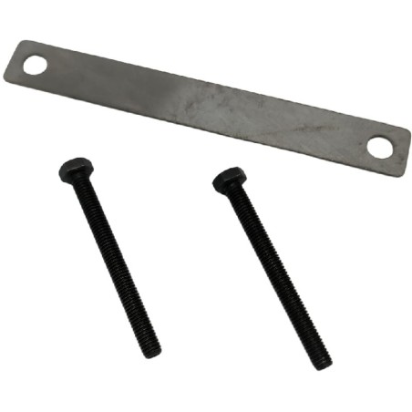 Suporte do Termostato Mertik Fritadeira a Gás Turhan 112x15mm Parafusos M5 L50mm