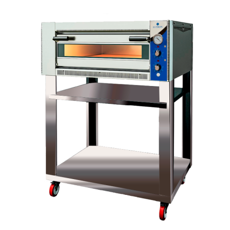 Four Électrique Simple pour 4 Pizzas de 33cm DYP-4 Avec Support