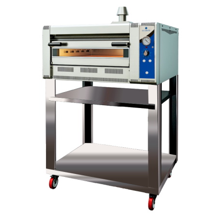 Simple Gas Oven for 4 Pizzas of 33cm DYP-4G With Stand