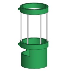 Manga completa verde espremedor Zummo Z-08 3/1V