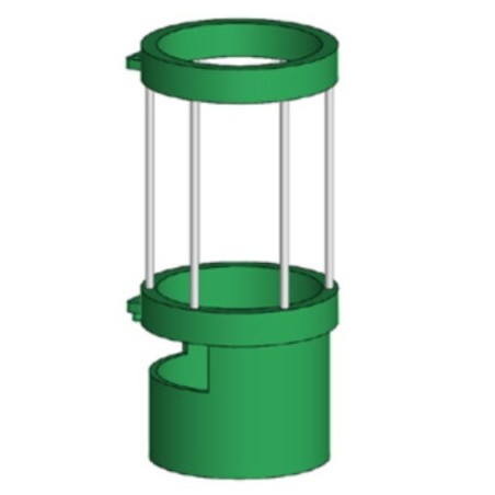 Manga completa verde espremedor Zummo Z-08 3/1V