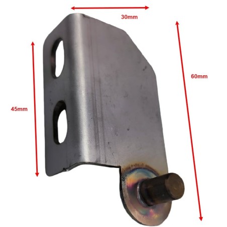 Charnière gauche lave-vaisselle Ozti OBY 500 2710.00501.17 Dimensions Photo