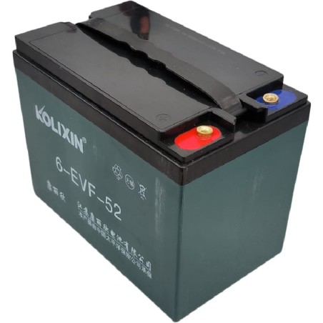 Batterie plomb-acide 6-EVF-52 12VDC 52Ah Empileuse ES-15K