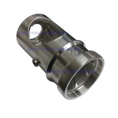 Boca em aço inoxidável para picador de carne HM-12