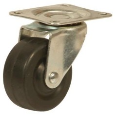 Rueda Mueble con Plataforma Diámetro 48mm