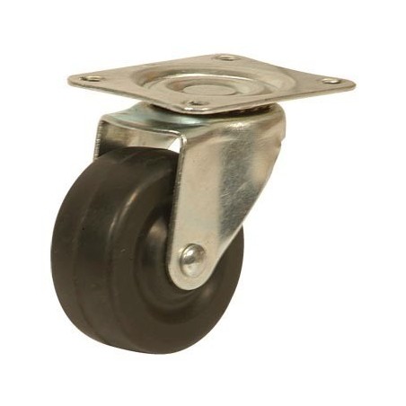 Rueda Mueble con Plataforma Diámetro 48mm