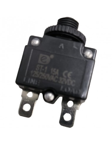 Disyuntor Interruptor de sobrecarga ST-1 15A 125.250VAC 32VDC