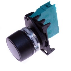 Botão de Ligação 22mm Preto aberto 346545 PL004002