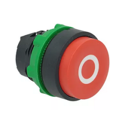 tecla medida de montagem ø22mm vermelho 347823 schneider ZB5-AL432