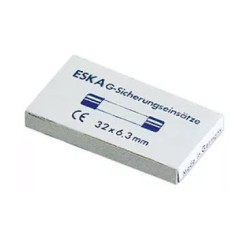 fusible fin ø6,3x32mm 6,3A retardé tension nominale 250V UE 10 pièces Fagor, Krefft, Rational 358791