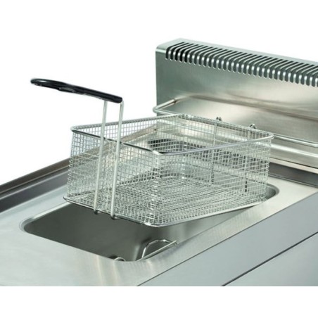 Friteuse à gaz simple GF712 Cuba monobloc