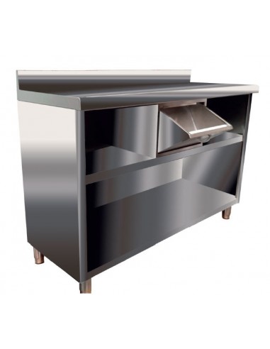 Mueble cafetero FCD-150-O 1500x600x1030mm Con Tolva