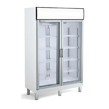 Armário Expositor Refrigerado com portas basculantes