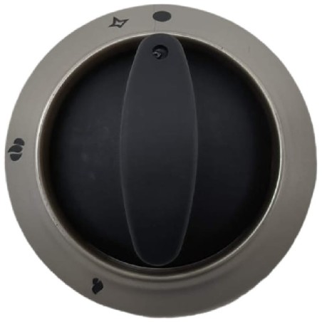 Pomo mando Ø58mm Eje 8x6,5mm Roseta Ø84mm Freidoras GF712 GF722 A01GP73