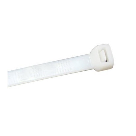 White Nylon Polyamide Cable Ties 200x3mm 100 units