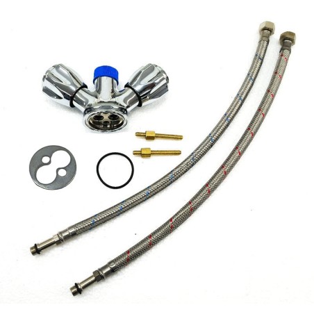 Single hole mixer tap for shower