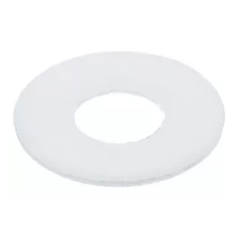 anel deslizante PTFE int.ø 9,5 mm ø ext. 19,5 mm espessura 1 mm 517443