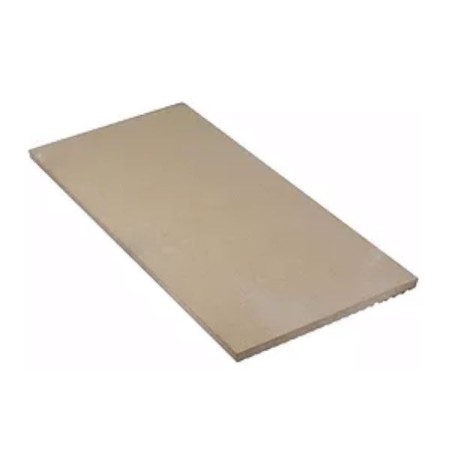 Losa refractaria para horno de pizza 358x716x19mm 850112 cuppone 91610102 91610140
