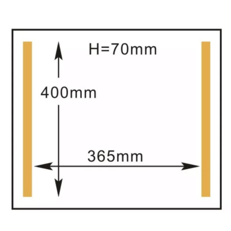 Envasadora al vacío con mueble DZ-400/2L